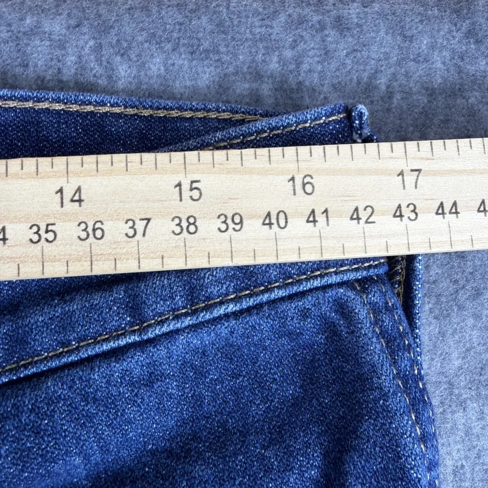 Blue Ranchwear Jeans Mens 34x34 Blue Straight Boot Cut Denim Pants Cowboy